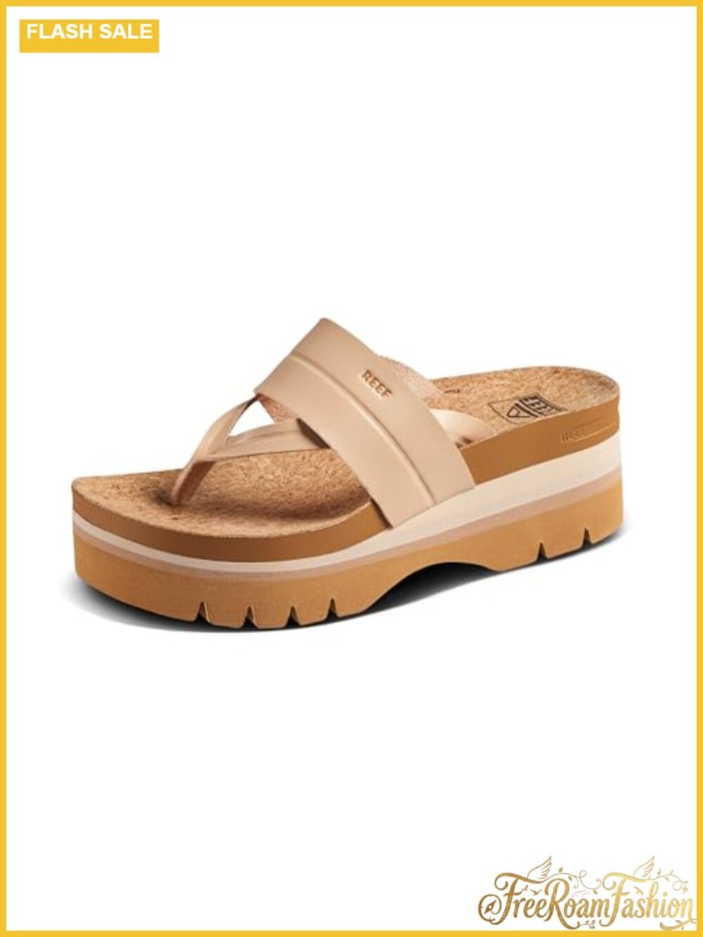 Platform Sandals Slingback Slip On Padded EVA Outsole Casual Beach Vacation